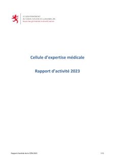 Rapport d'activé CEM 2023